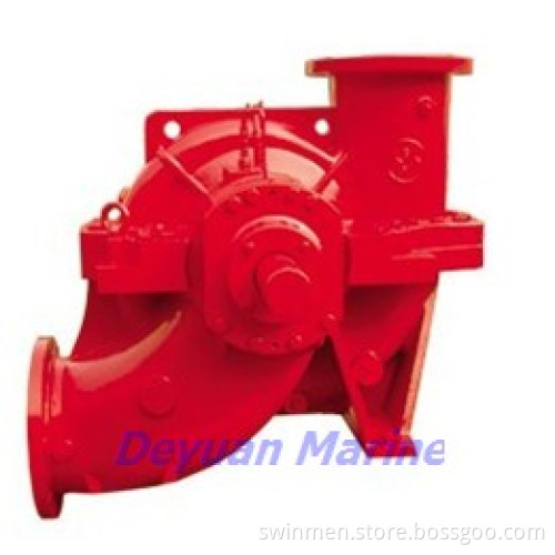 marine external fire pump